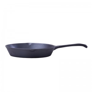 Cast iron fry pan set with long handle 6/8/10” inch