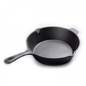 10.23” cast iron pre-seasoned skillets