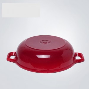 Cast iron enamel casserole 30cm diameter