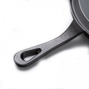 Wholesale 10” cast iron pre-seasoned fry pan fryer frying pan