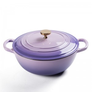 OEM service cast iron enamel casserole