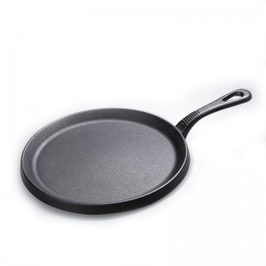 Wholesale 10” cast iron pre-seasoned fry pan fryer frying pan