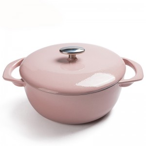 Cast iron high-end type enamel casserole dish pot