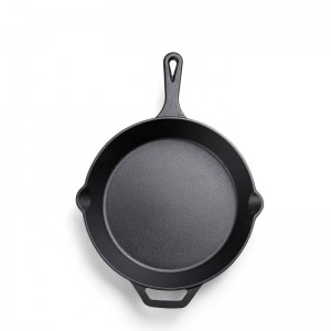 cast iron frying pan cast iron steak pan with oil mouth