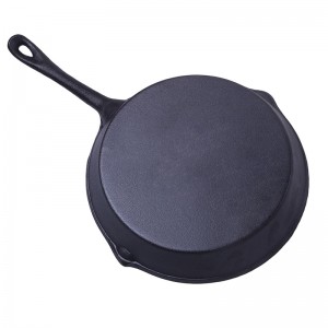 Cast iron fry pan set with long handle 6/8/10” inch