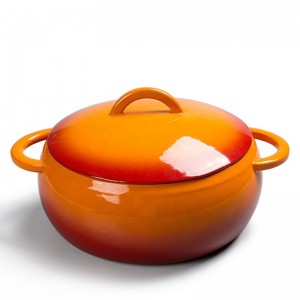 OEM cast iron enamel casserole 26cm