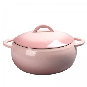 OEM cast iron enamel casserole 26cm