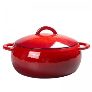 OEM cast iron enamel casserole 26cm