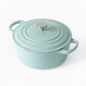 Cast iron enameled casserole 22/24/26cm