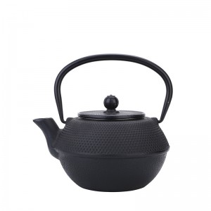 Cast iron teapot set with 0.6/0.8/1.2L