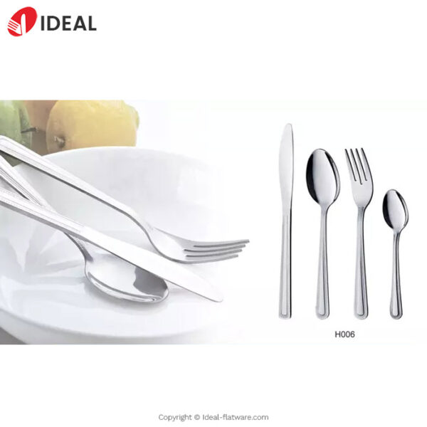 Stainless steel flatware