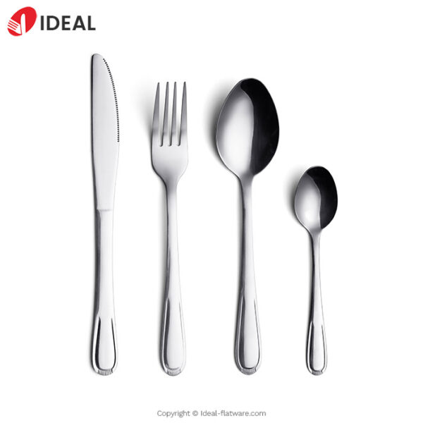 Stainless steel flatware