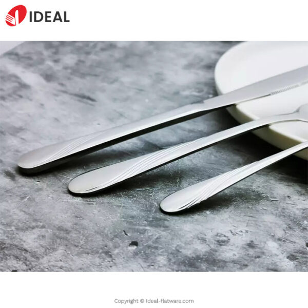 Stainless steel flatware