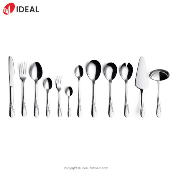 Stainless steel flatware