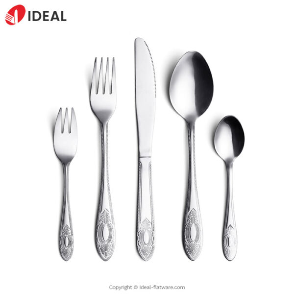 Stainless steel flatware