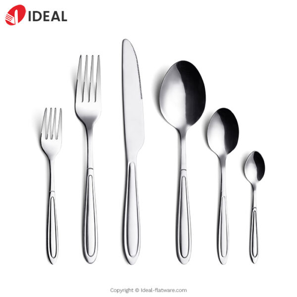 Stainless steel flatware