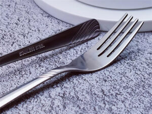 Stainless steel flatware