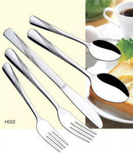 Stainless steel tableware