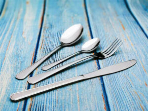 Stainless steel flatware