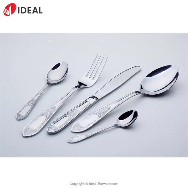 Stainless steel flatware