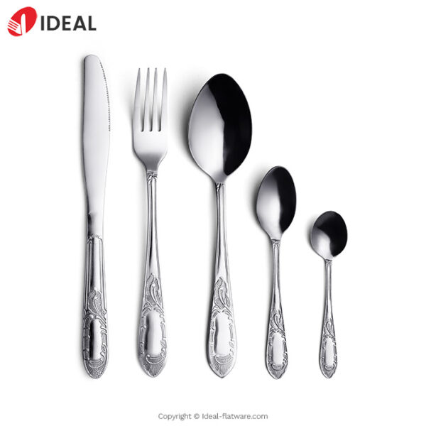 Stainless steel flatware