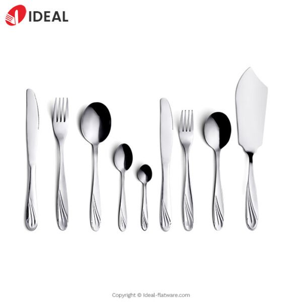 Stainless steel flatware