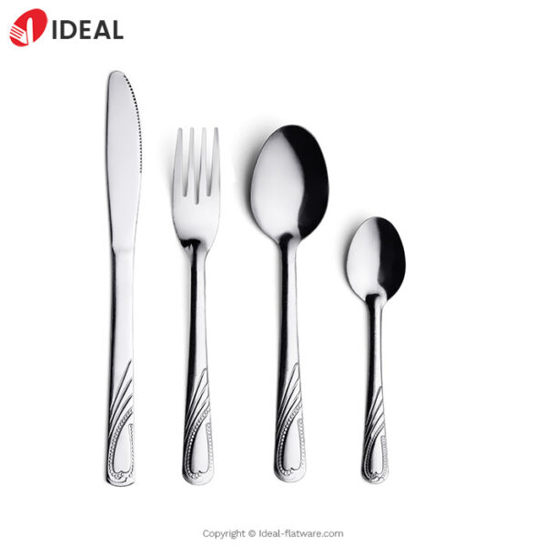 Stainless steel flatware