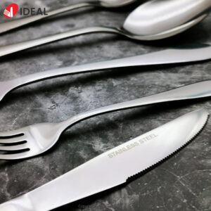 Stainless steel flatware