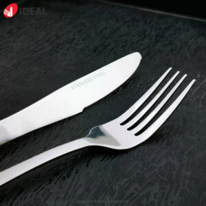 Stainless steel flatware