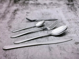 Stainless steel flatware