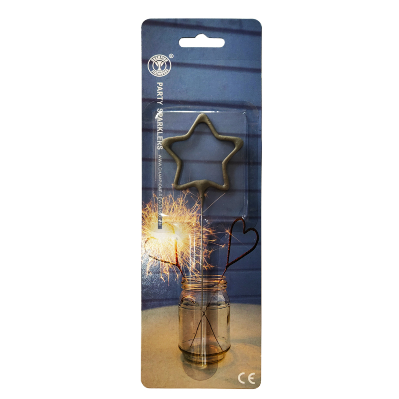 Star Shape Party Sparklers