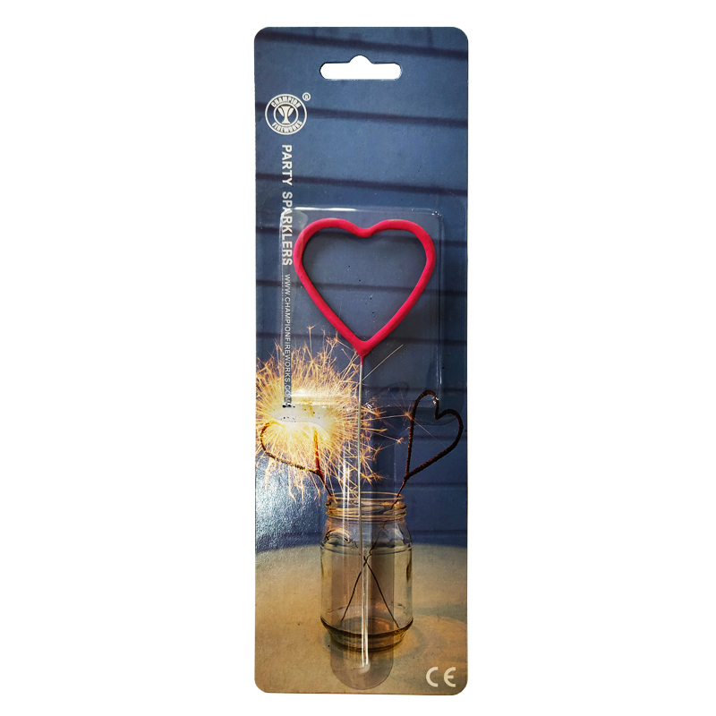 Red Heart Party Sparklers