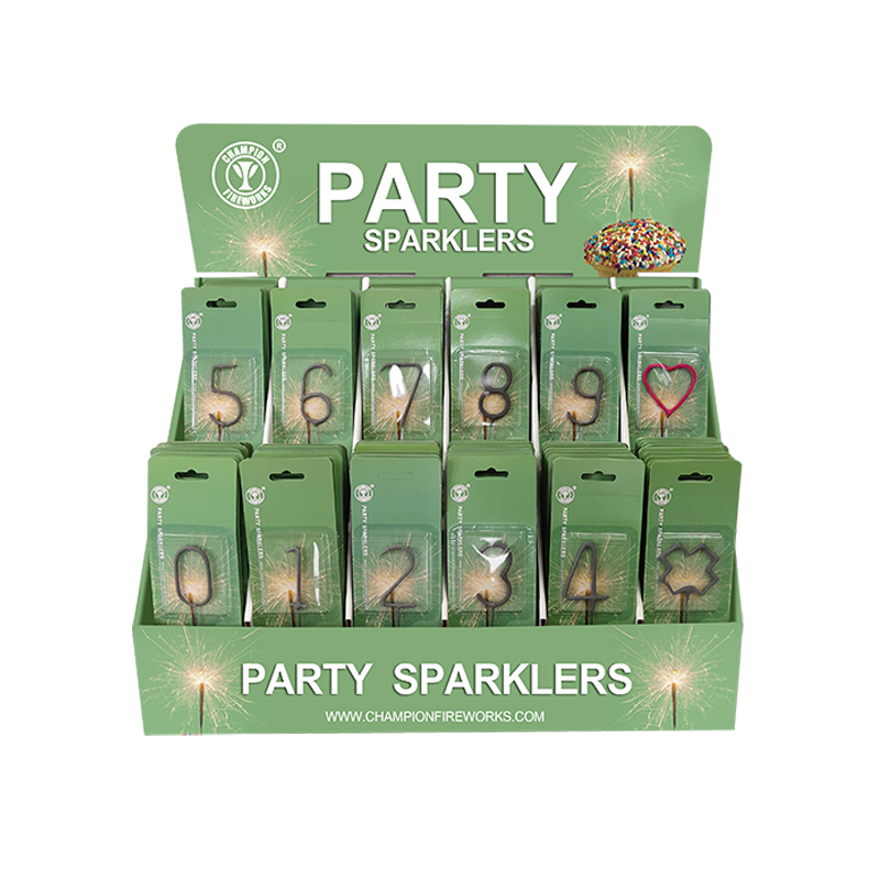 Golden Sparklers In Display Box