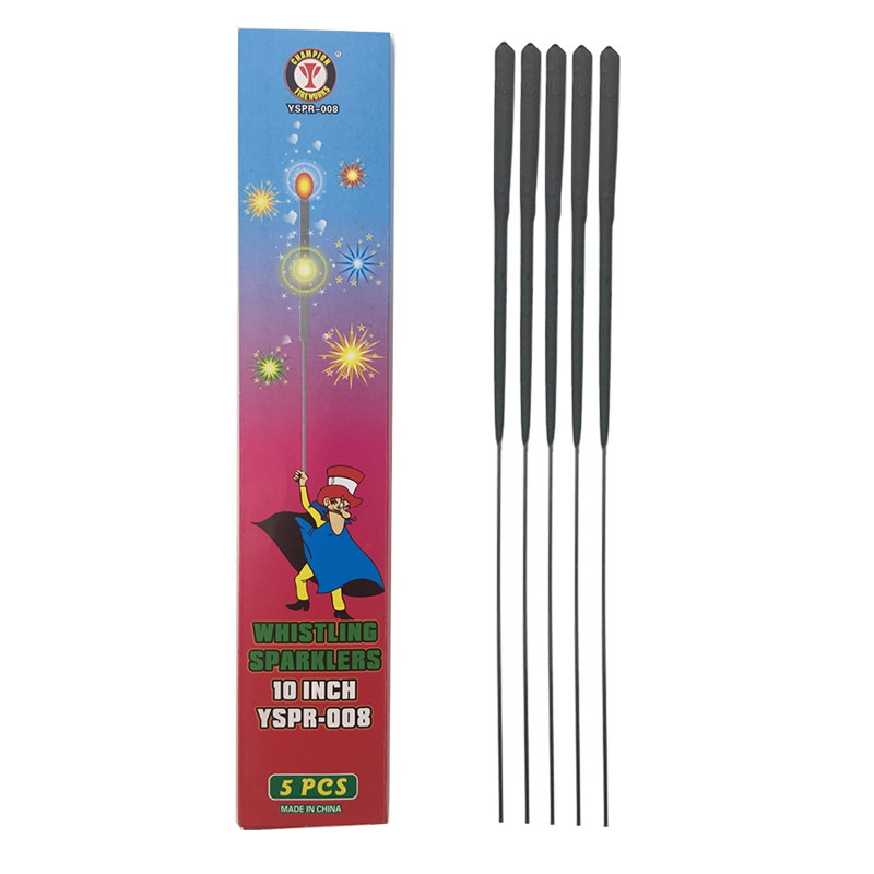 10 Inch Whistling Sparklers