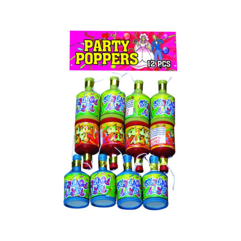 Party Popper Fireworks 12 PCS