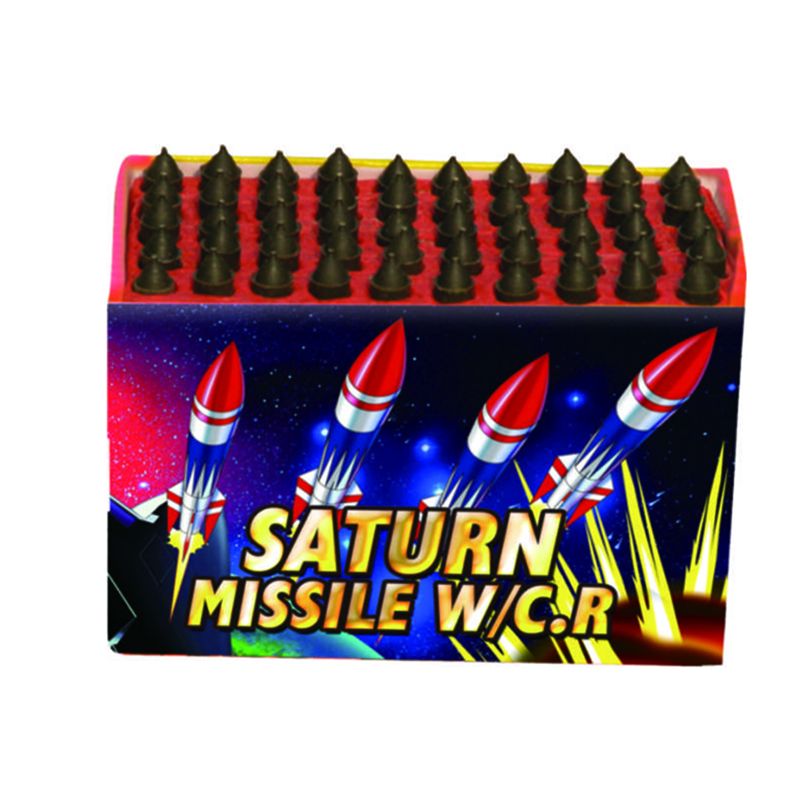 Saturn Missiles Fireworks 50 colpi