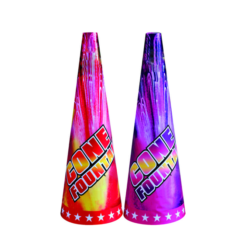 13 inch kegel fontein vuurwerk