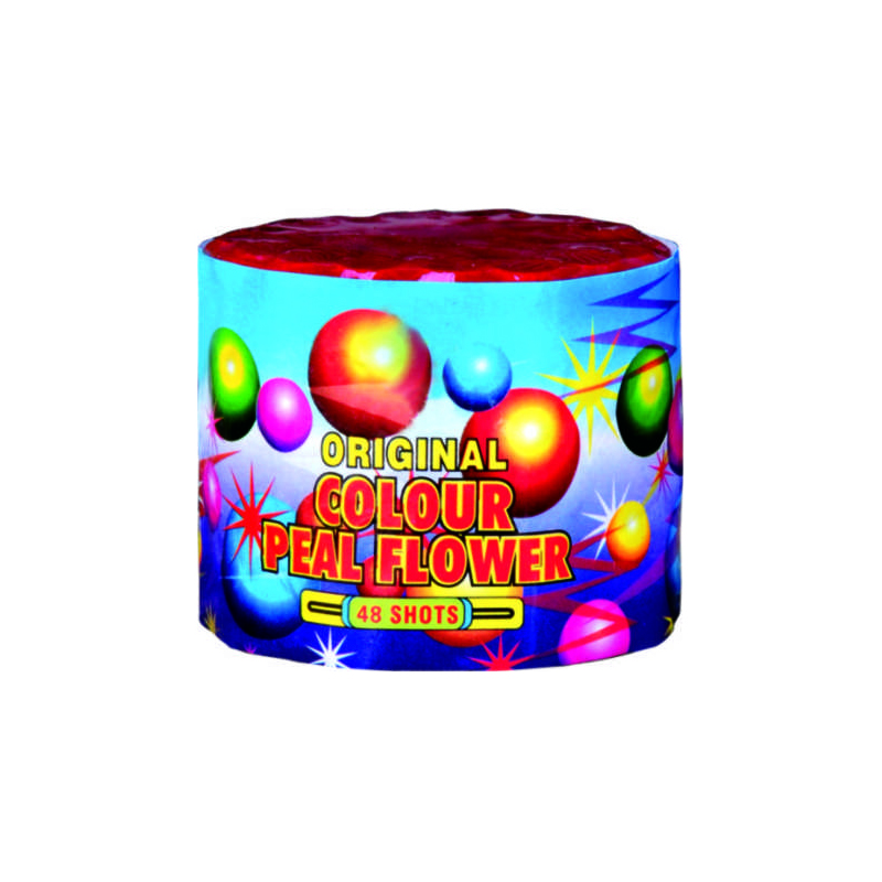 48 Shot Color Pearls Fireworks