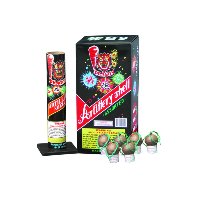 W515B Geassorteerde artilleriegranaten Vuurwerk