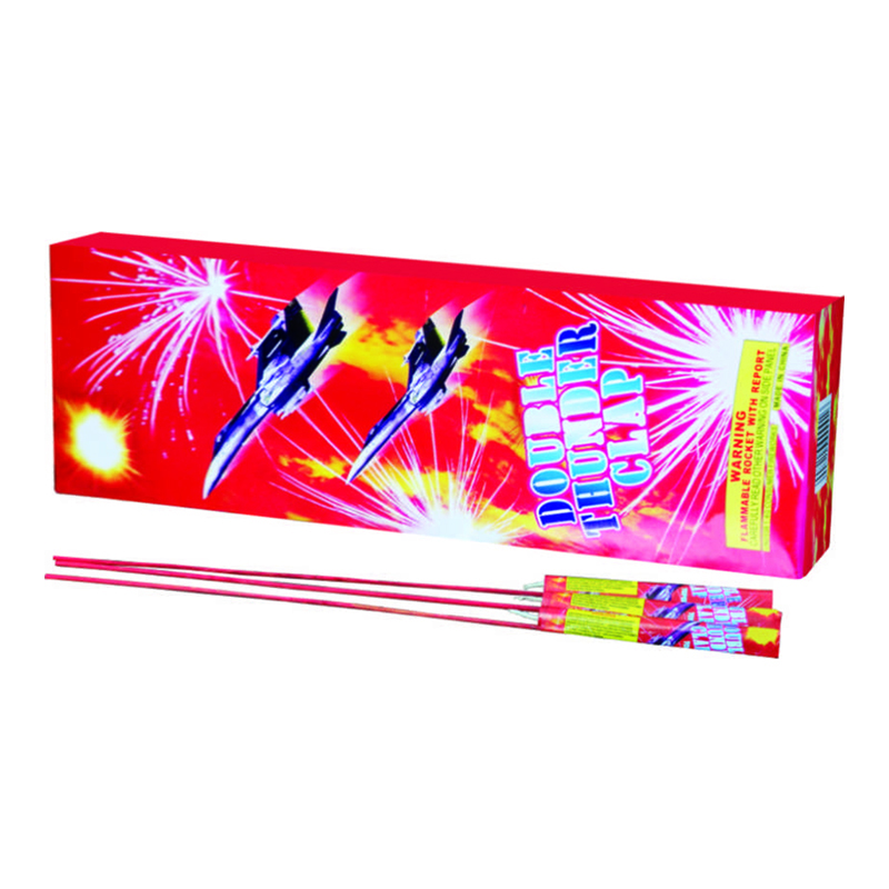 Double Thunder Clap Rocket-vuurwerk