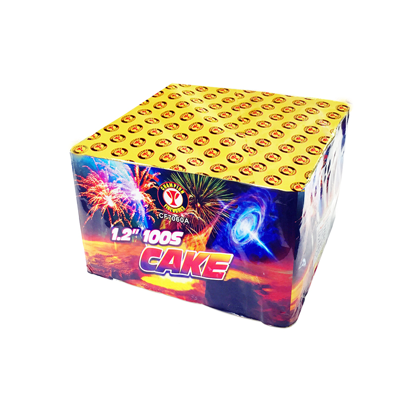 1.2 Inch 100 Shot Cake Fireworks