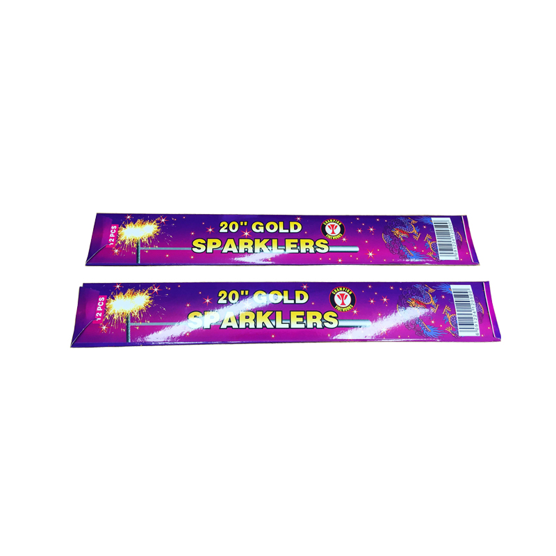 20 Inch Golden Sparklers