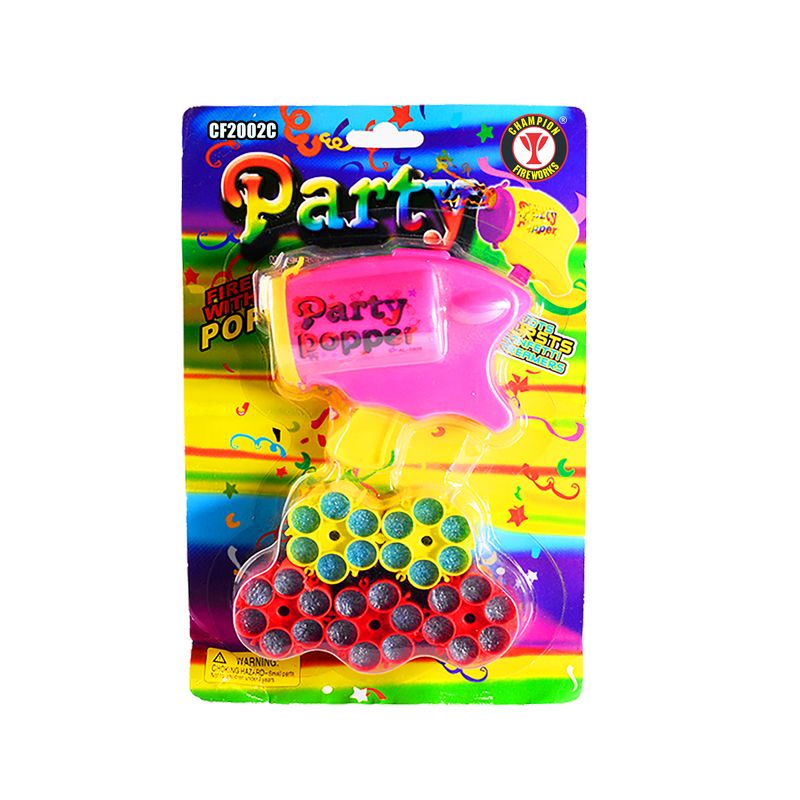 30 Bursts Party Popper Confetti Shooter