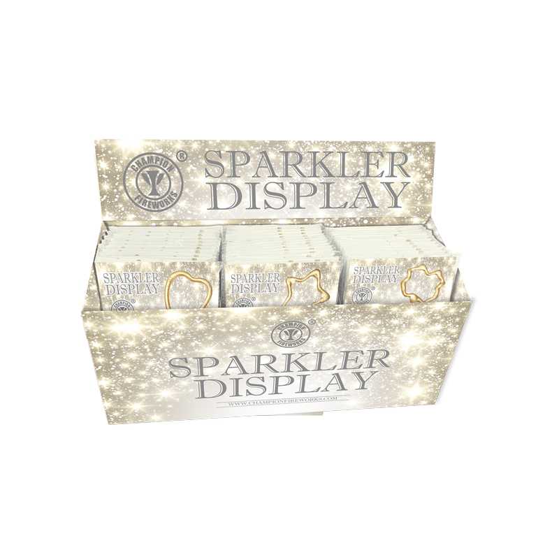 36 Cards Mini Sparklers Display Box