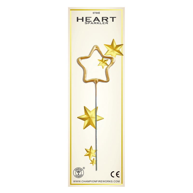 Fajerwerki Gold Star Sparkler