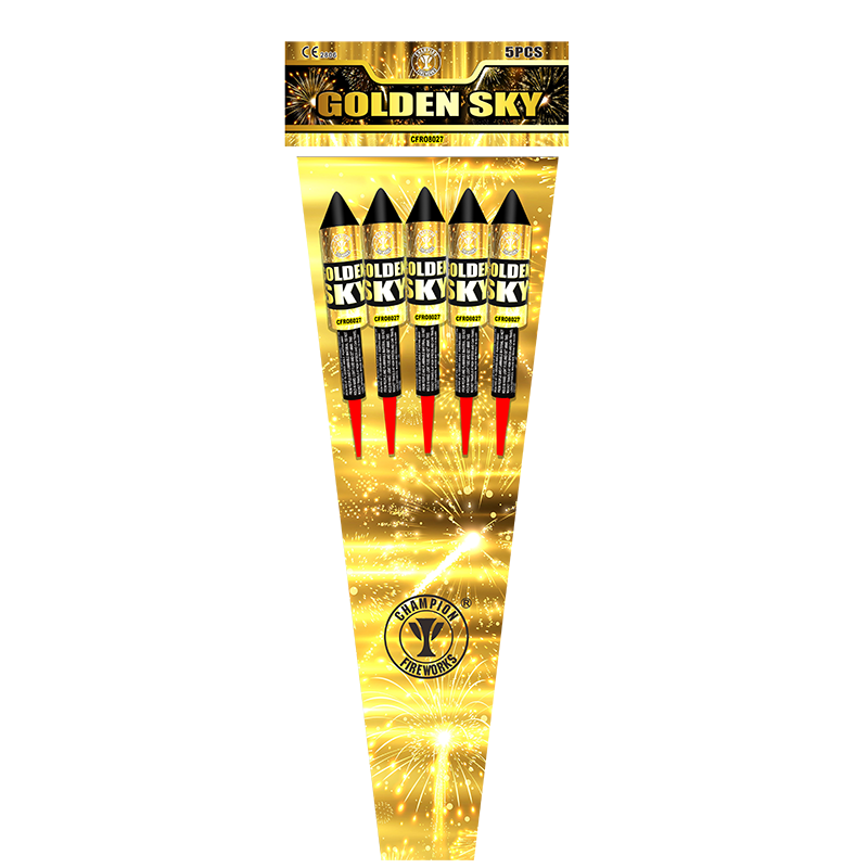 32MM Rocket Fireworks 5 Pack