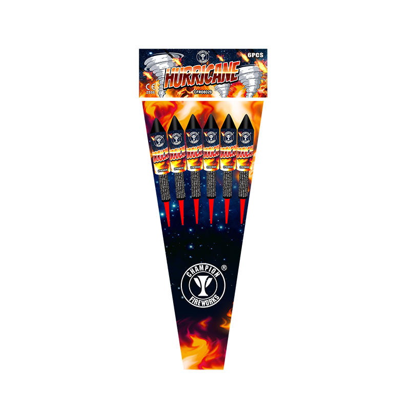 27MM raketvuurwerk 6-pack