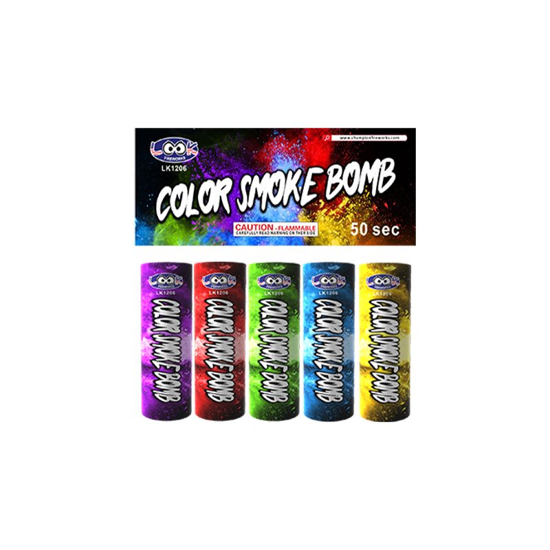 LK1206 Color Smoke Bomb 50Sec