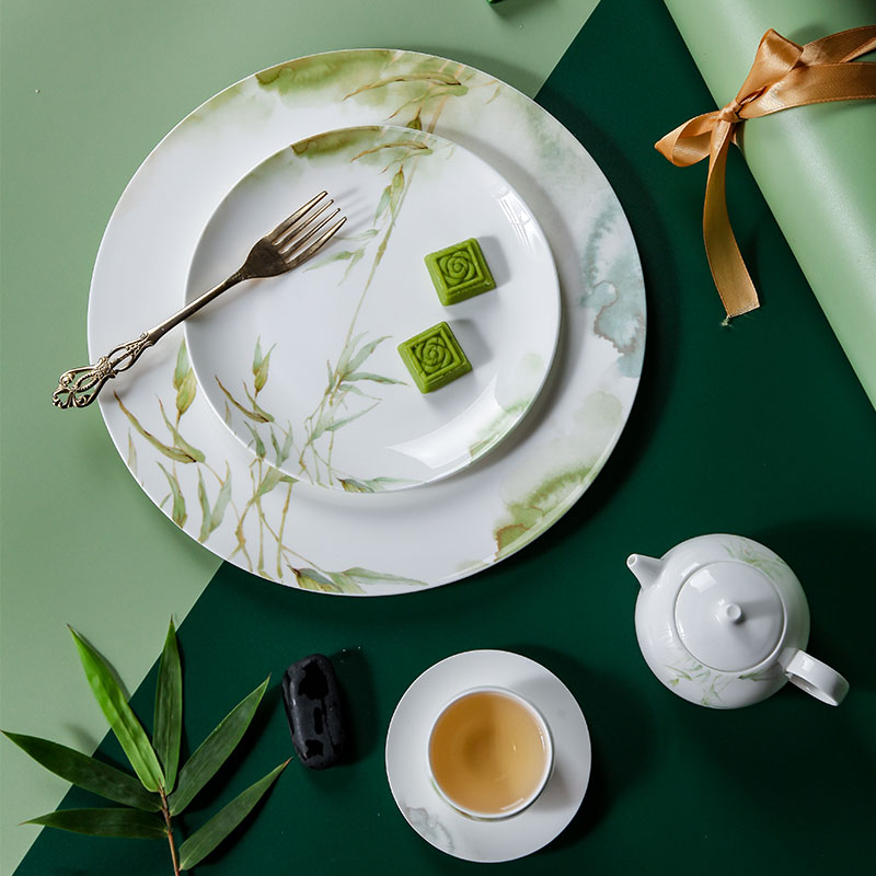 Bone China Porcelain Hotel Tableware - Rising High