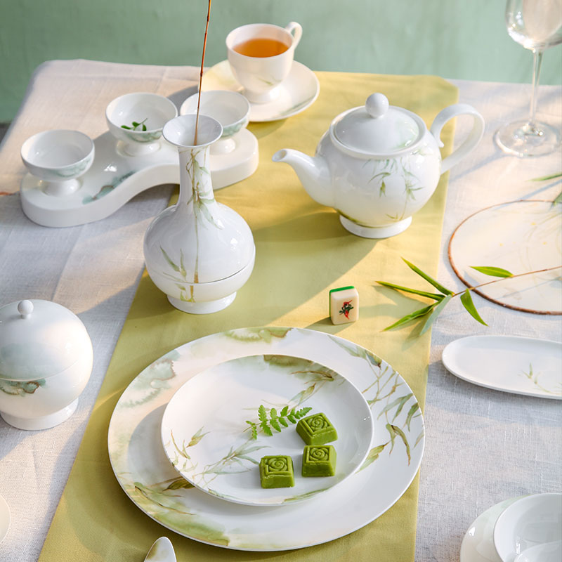 Bone China Porcelain Hotel Tableware - Rising High